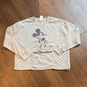 Walt Disney World Soft Mickey Sweatshirt Size Large